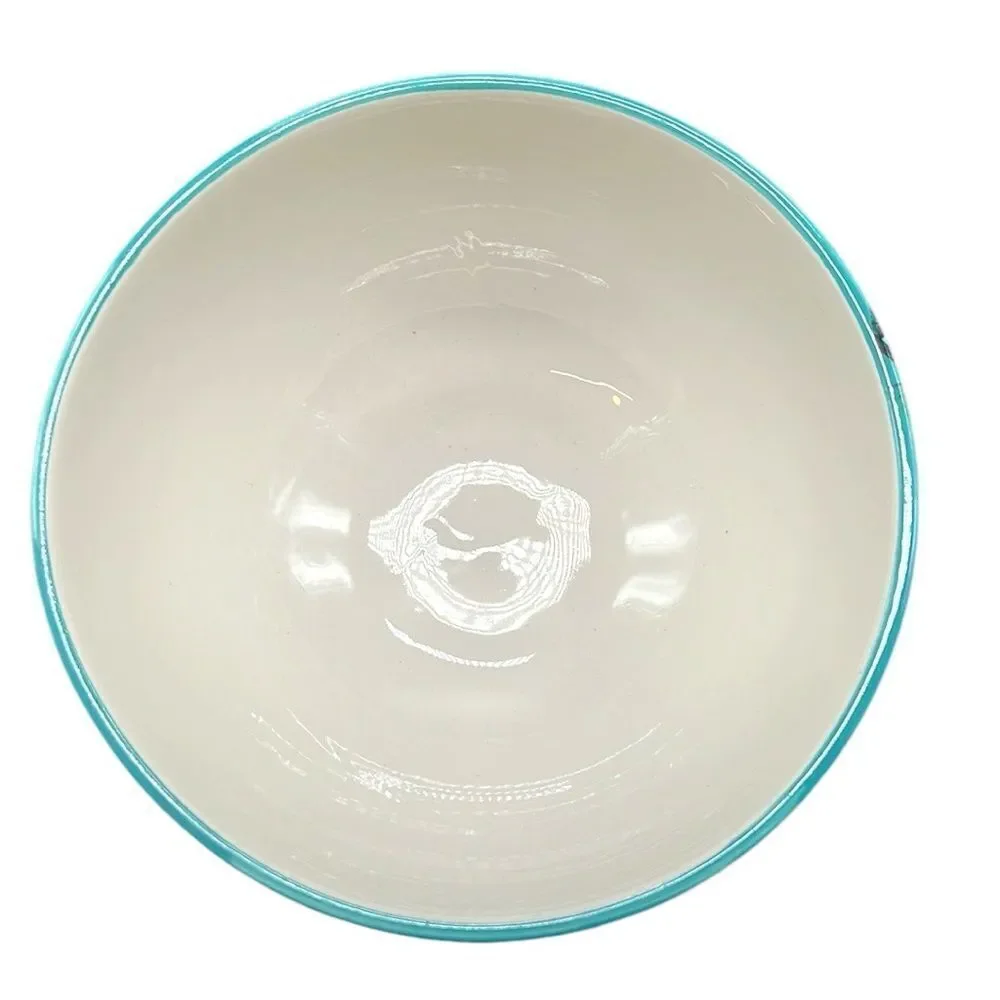 The Pioneer Woman Flea Market Floral Bowl Ceramic Pedestal Cereal Fruit